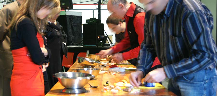 Animation autour de la cuisine - Week-End Célibataires de Périgueux - Dordogne