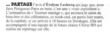 Le Salon Bien-Être - Article de Presse